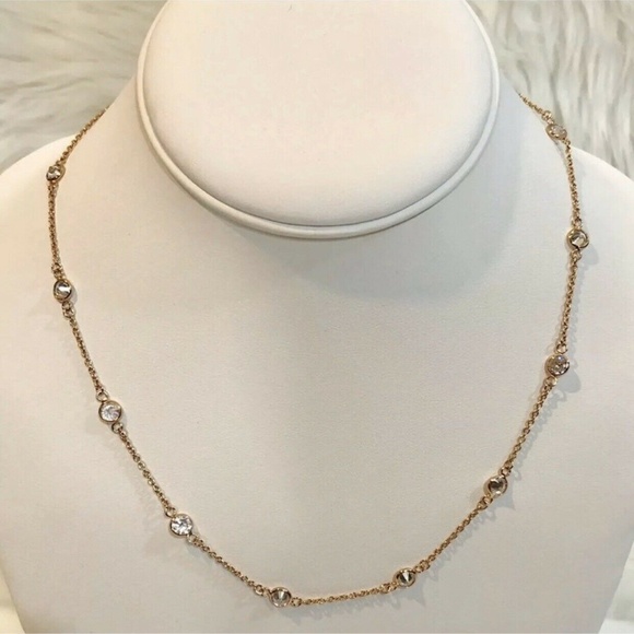 Giani Bernini Jewelry - Giani Bernini Necklace 18k Rose Gold/Sterling NEW